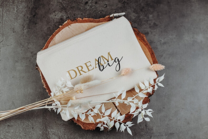 Kosmetiktasche dream big